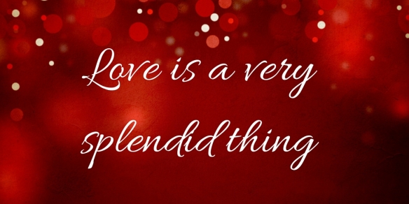 Love is a very splendid thing